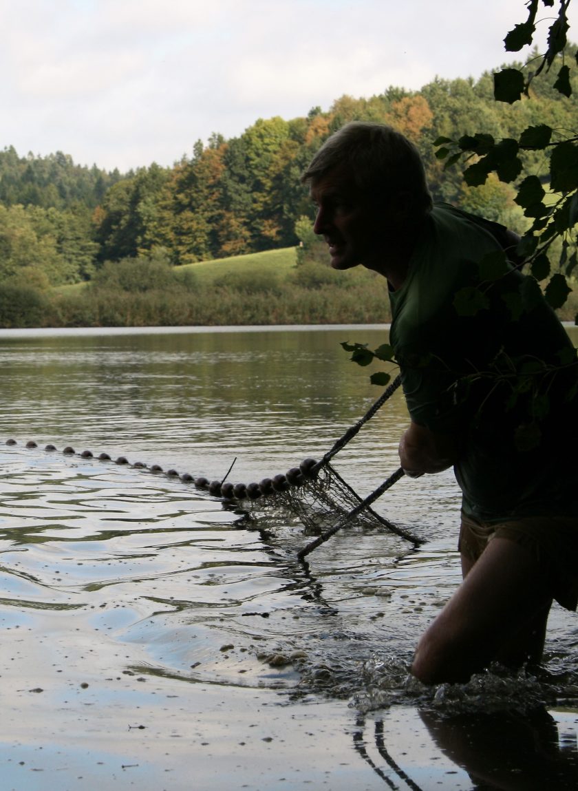 Fischfang mit dem Zugnetz