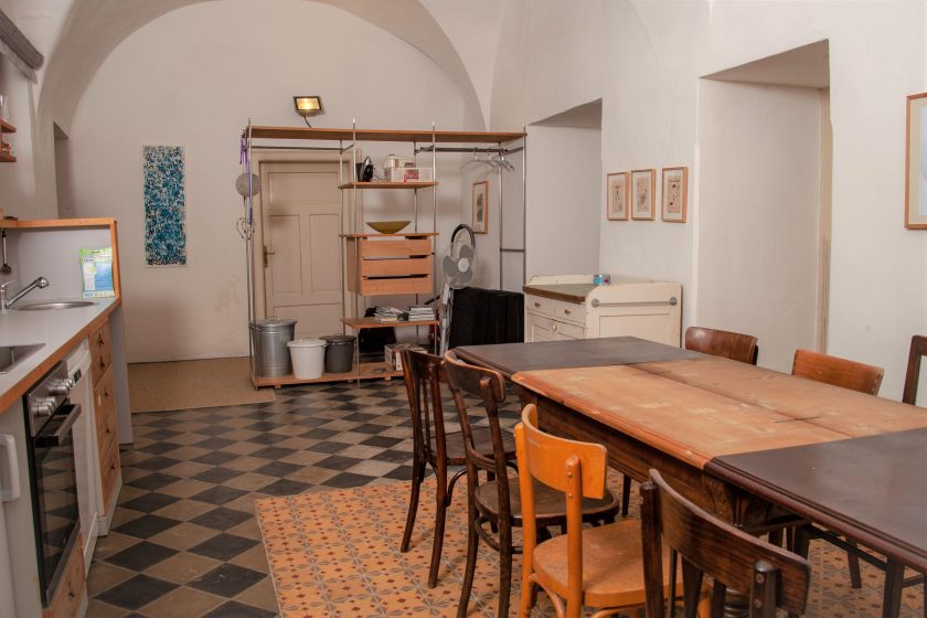 Ferien im Baudenkmal Schloss Hornegg Südsteiermark Küche